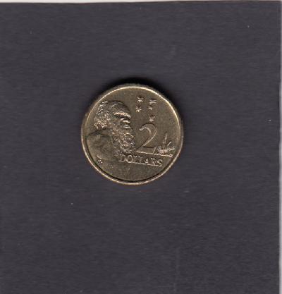 Beschrijving: 2 Dollars ABORIGINAL  